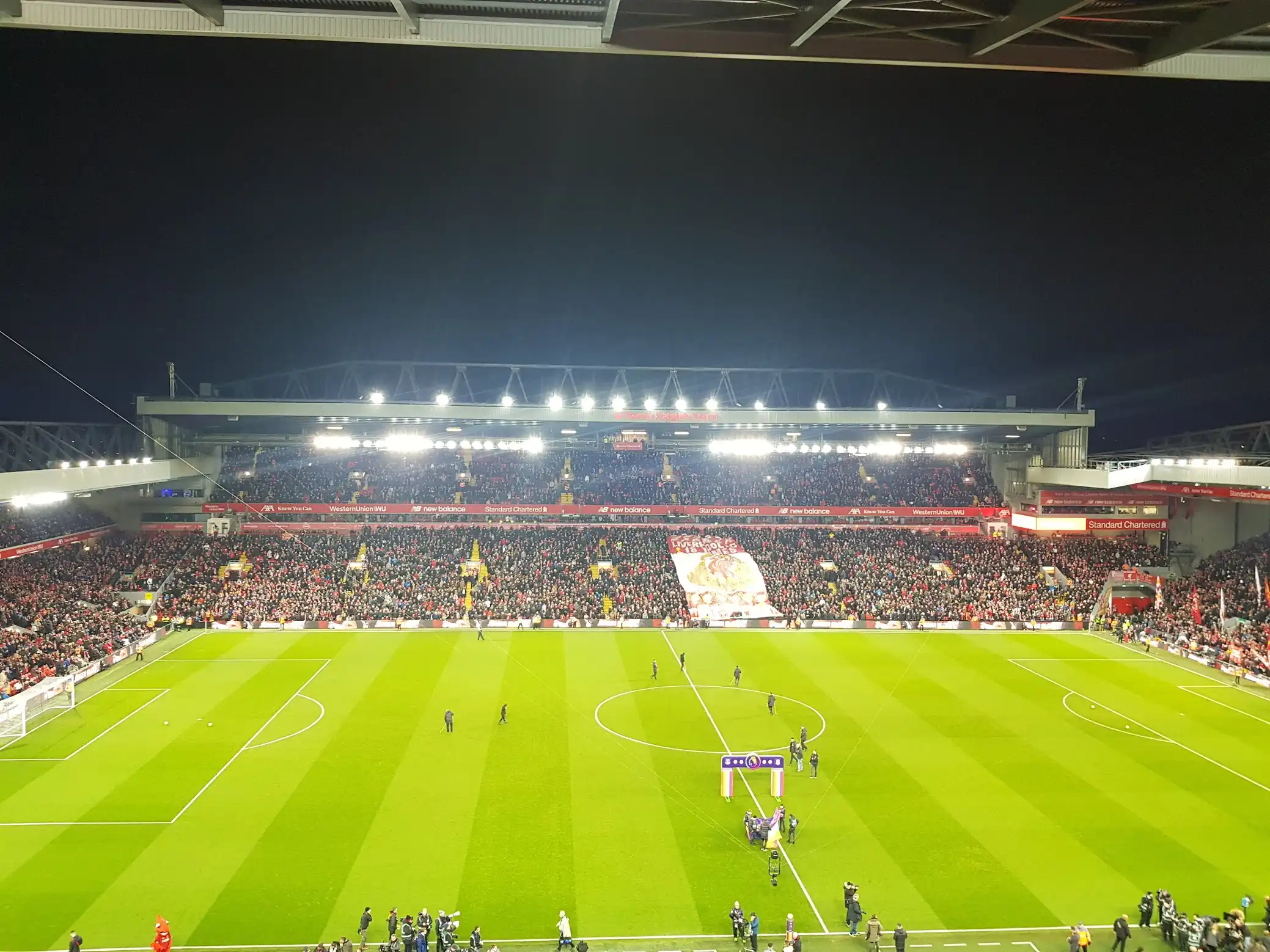Zicht Main Stand Anfield