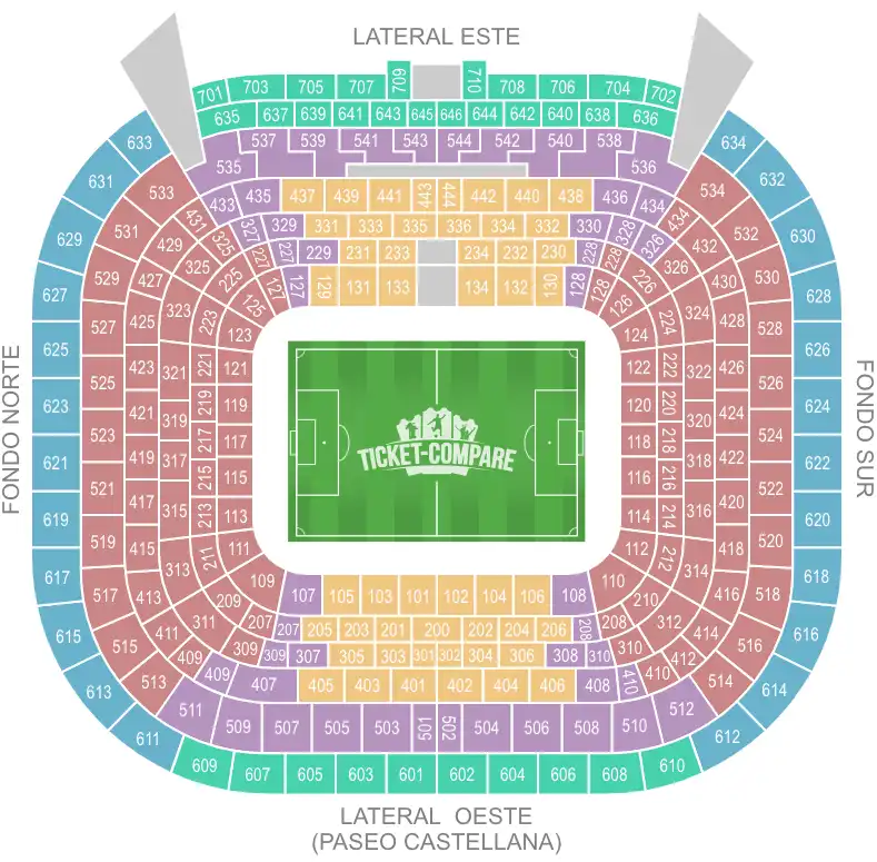 Santiago Bernabeu Zitplan
