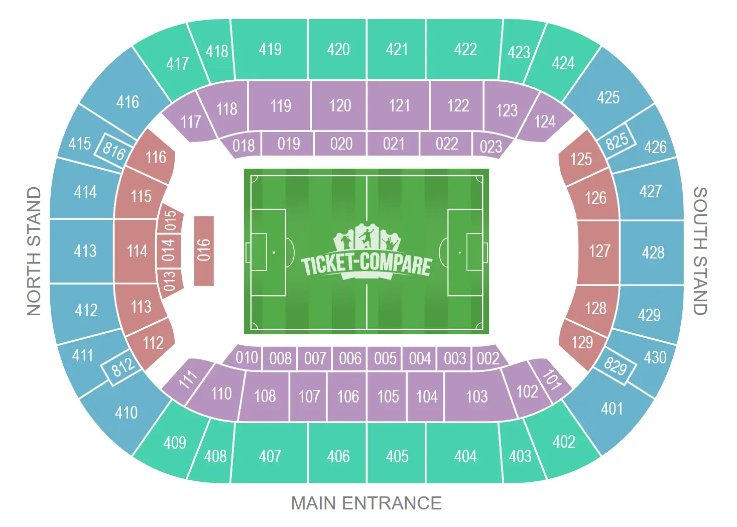 Johan Cruijff ArenA Zitplan