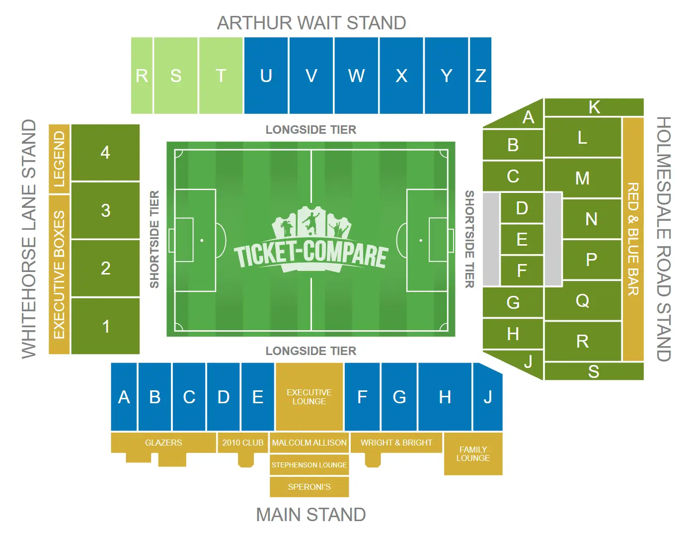Selhurst Park Zitplan