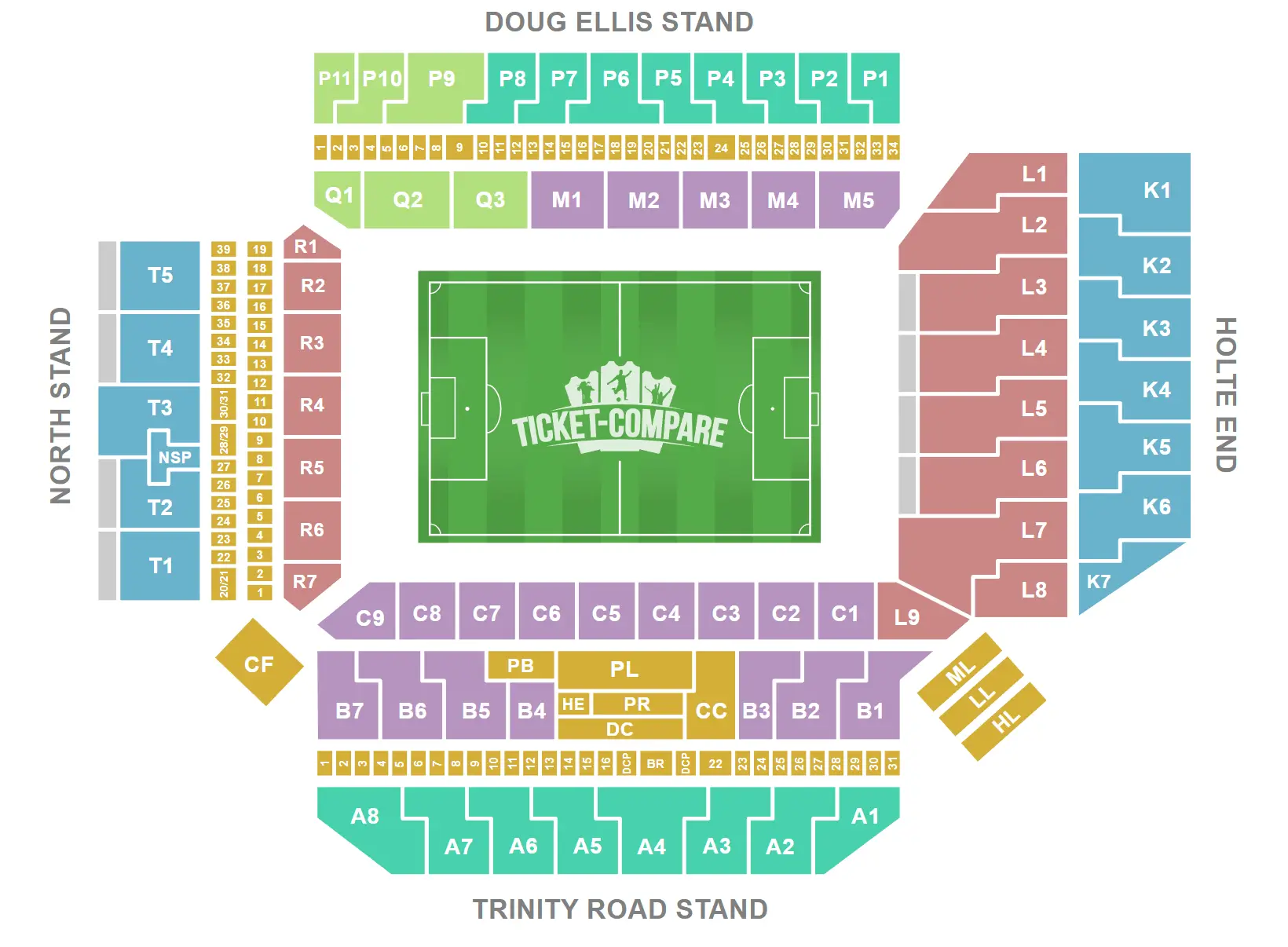 Villa Park Zitplan