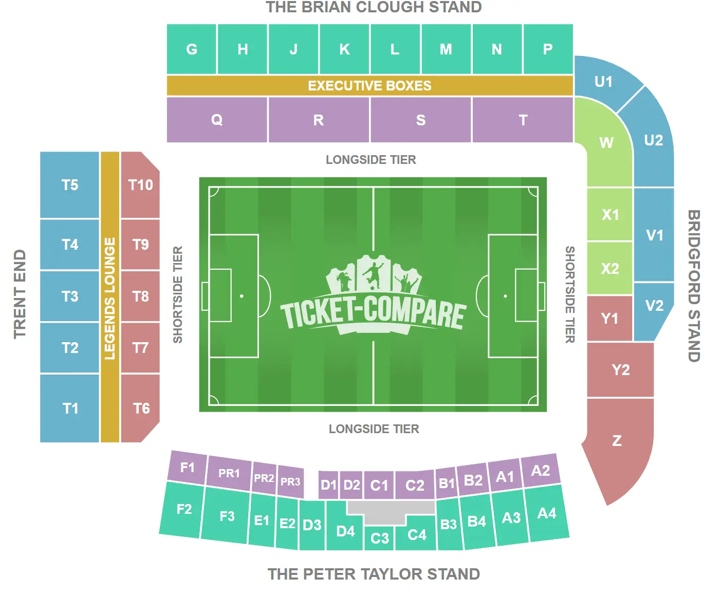 City Ground Zitplan