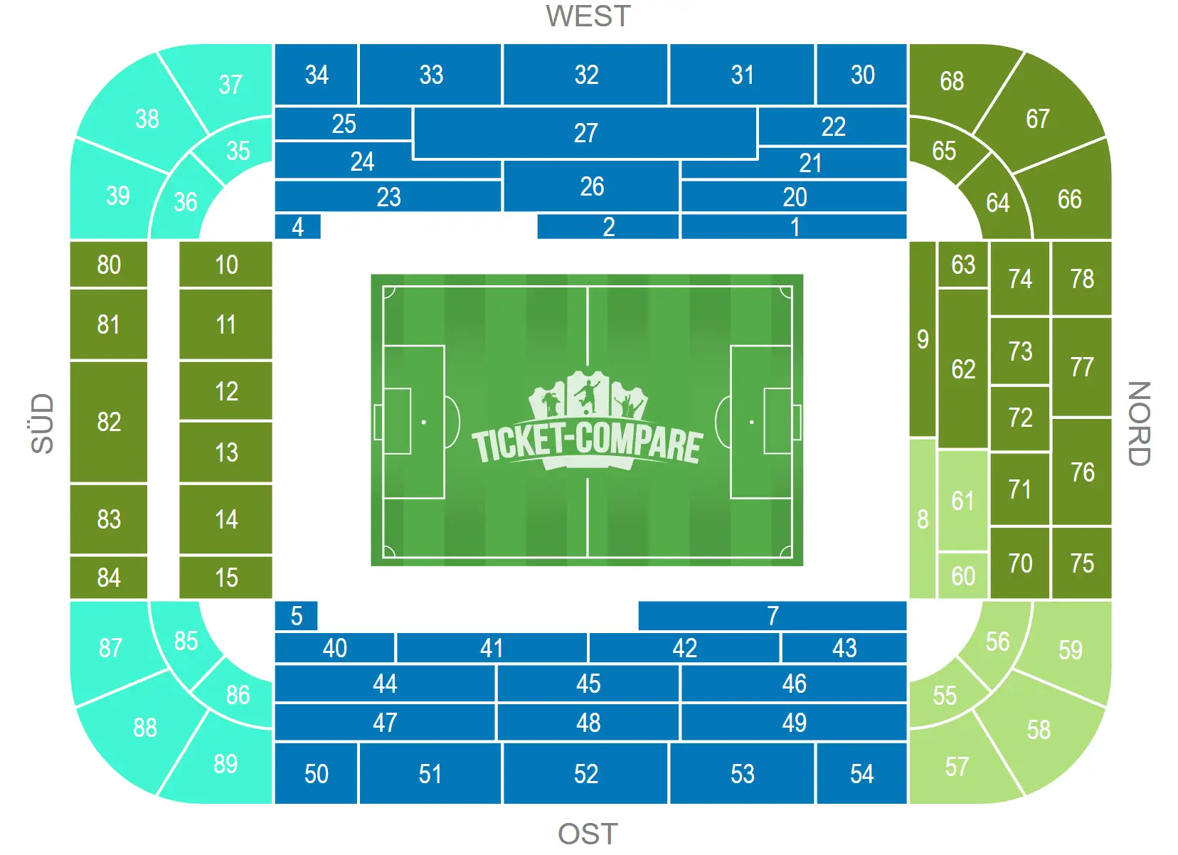 Signal Iduna Park Zitplan