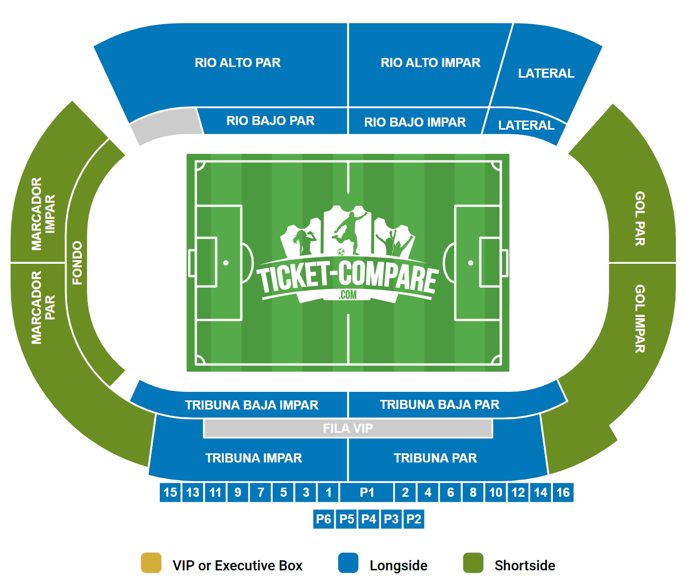 Estadio Municipal de Balaidos Zitplan