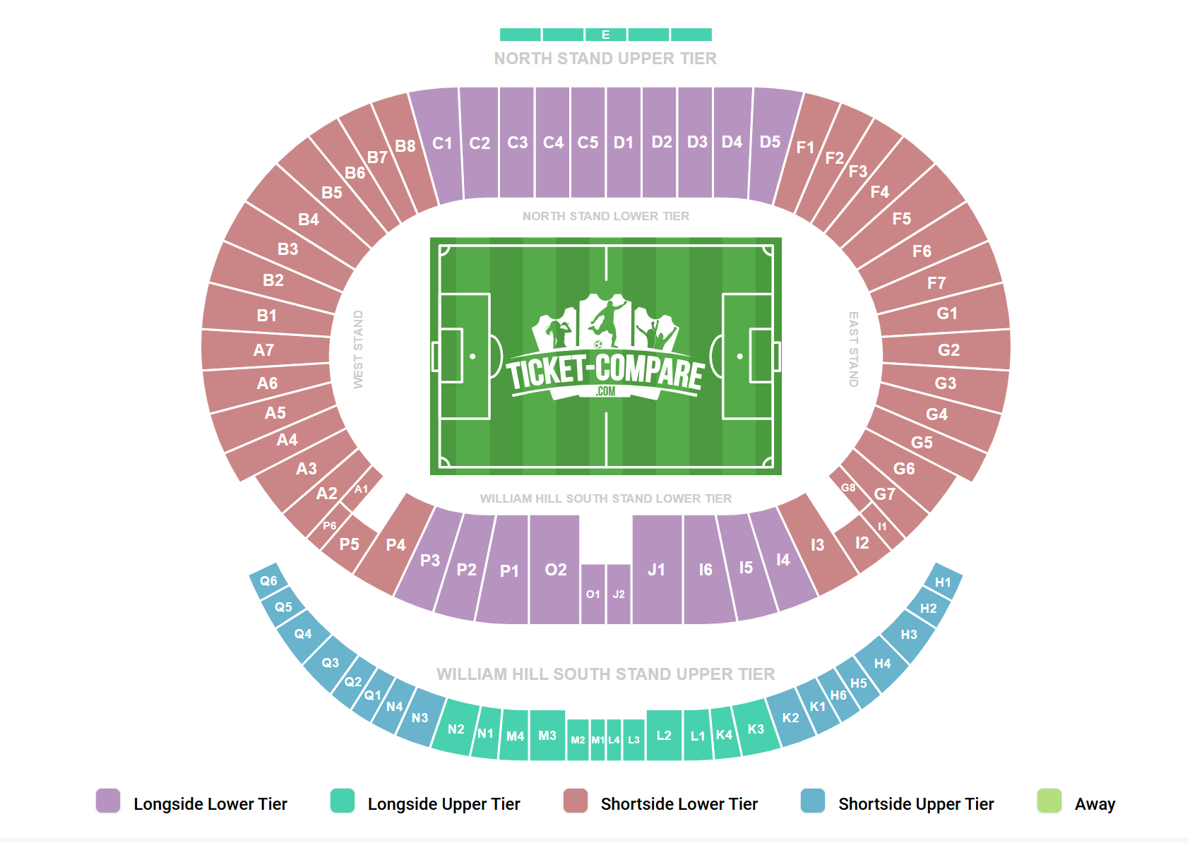 Hampden Park Zitplan