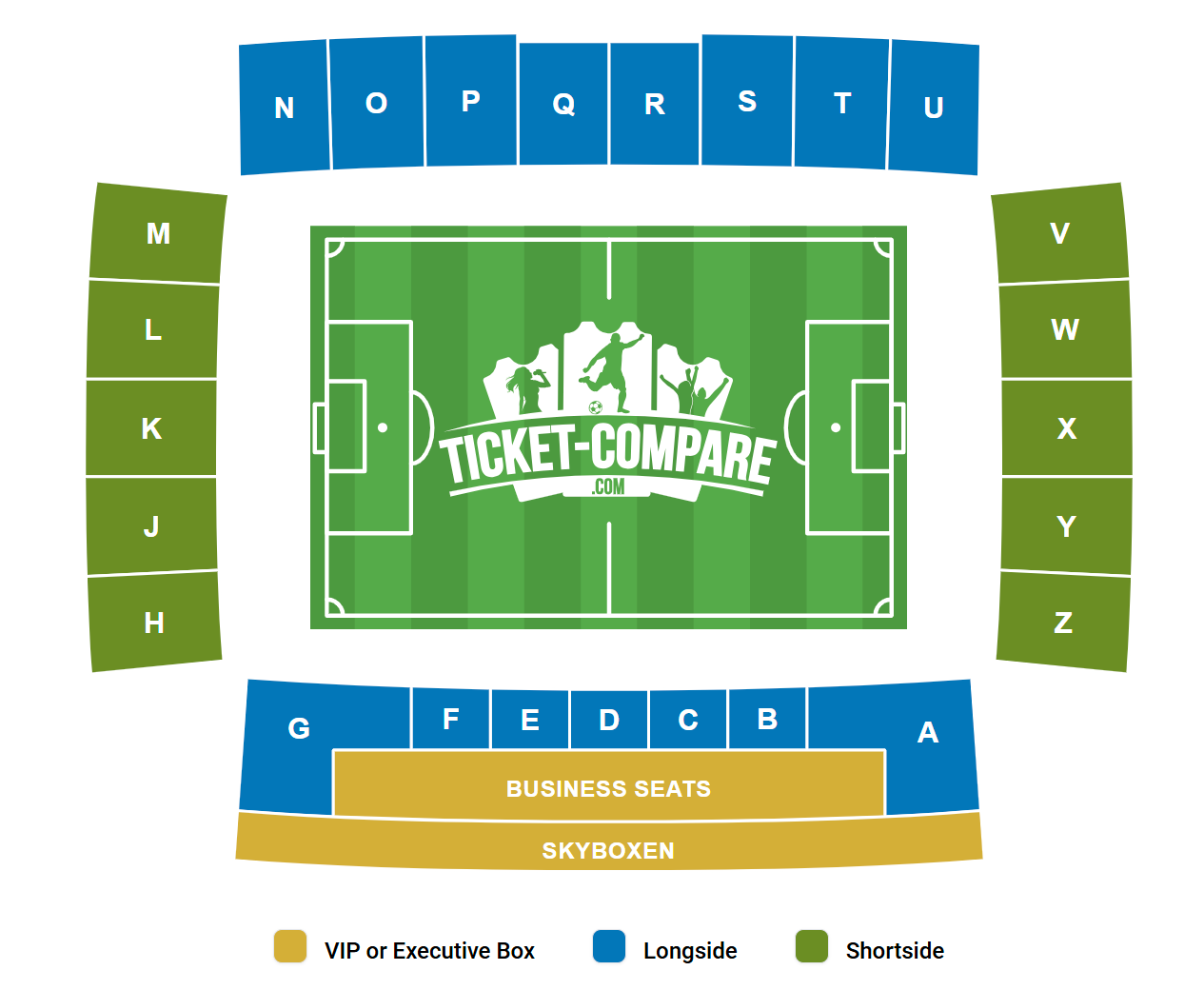 Stadion Galgenwaard Zitplan