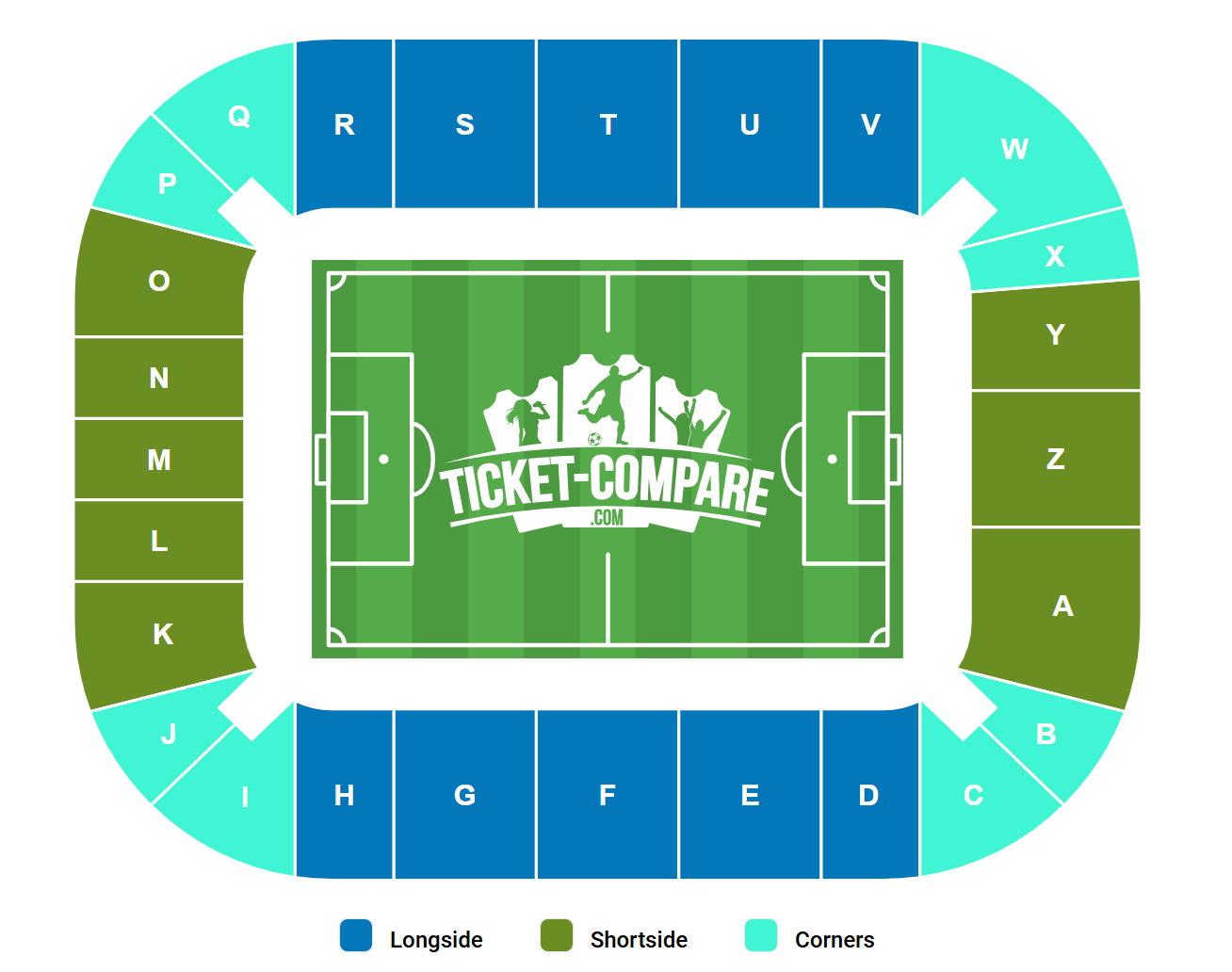 WWK ARENA Zitplan