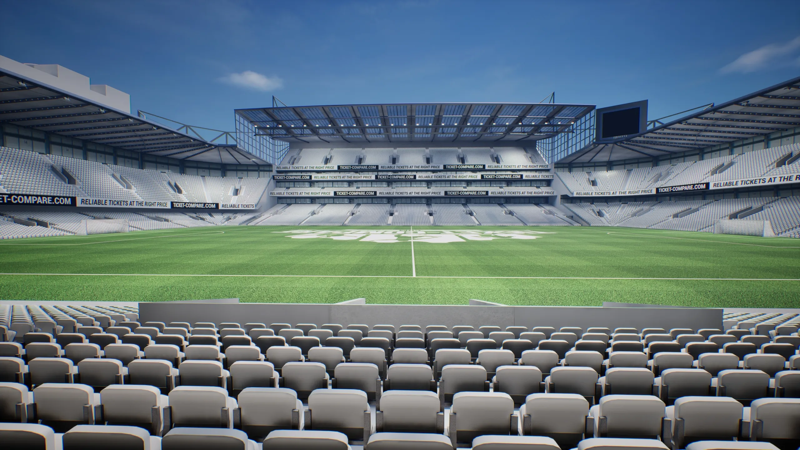 Dugout Club view Stamford Bridge