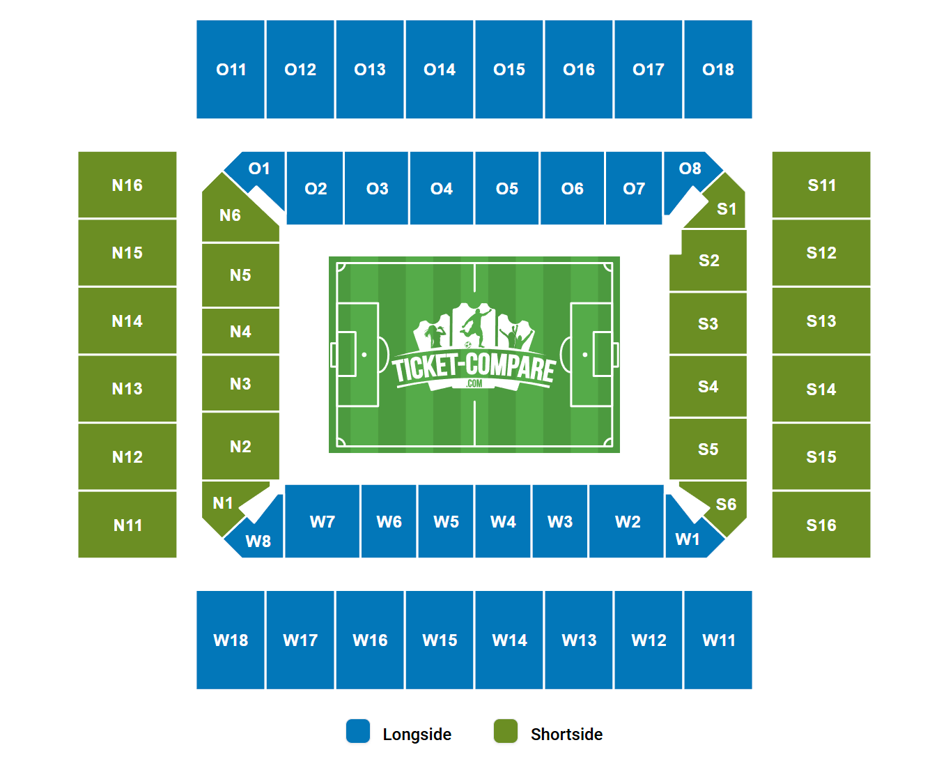 RheinEnergieStadion Zitplan