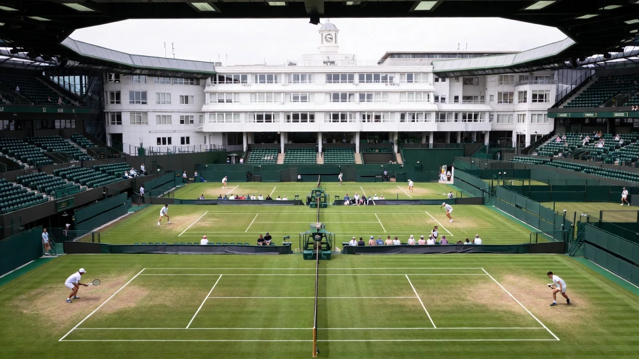 Zo Zie Je De Grootste Sterren Op Wimbledon: Op Welke Banen Spelen Ze? background image