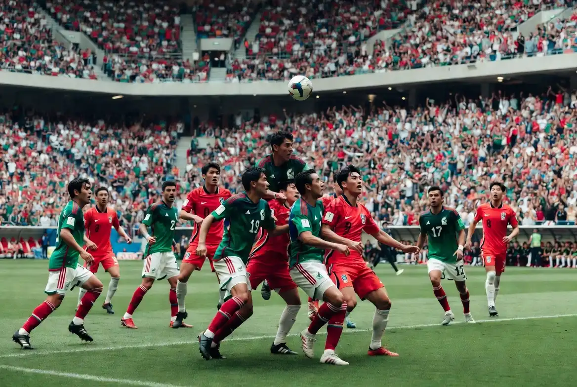 Hoe koop je Mexico vs Zuid-Korea WK 2026 kaarten background image