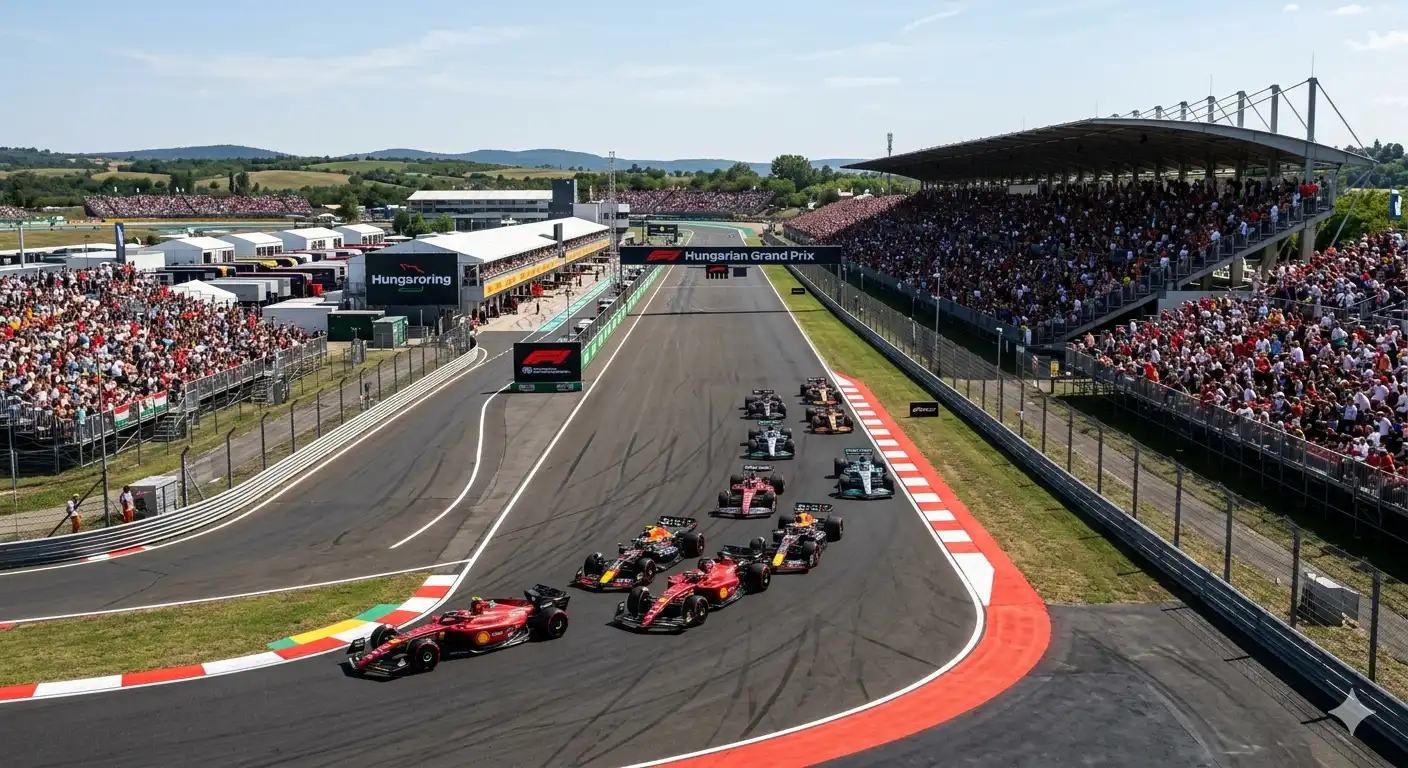Hoe is General Admission bij de Hongaarse Grand Prix? background image