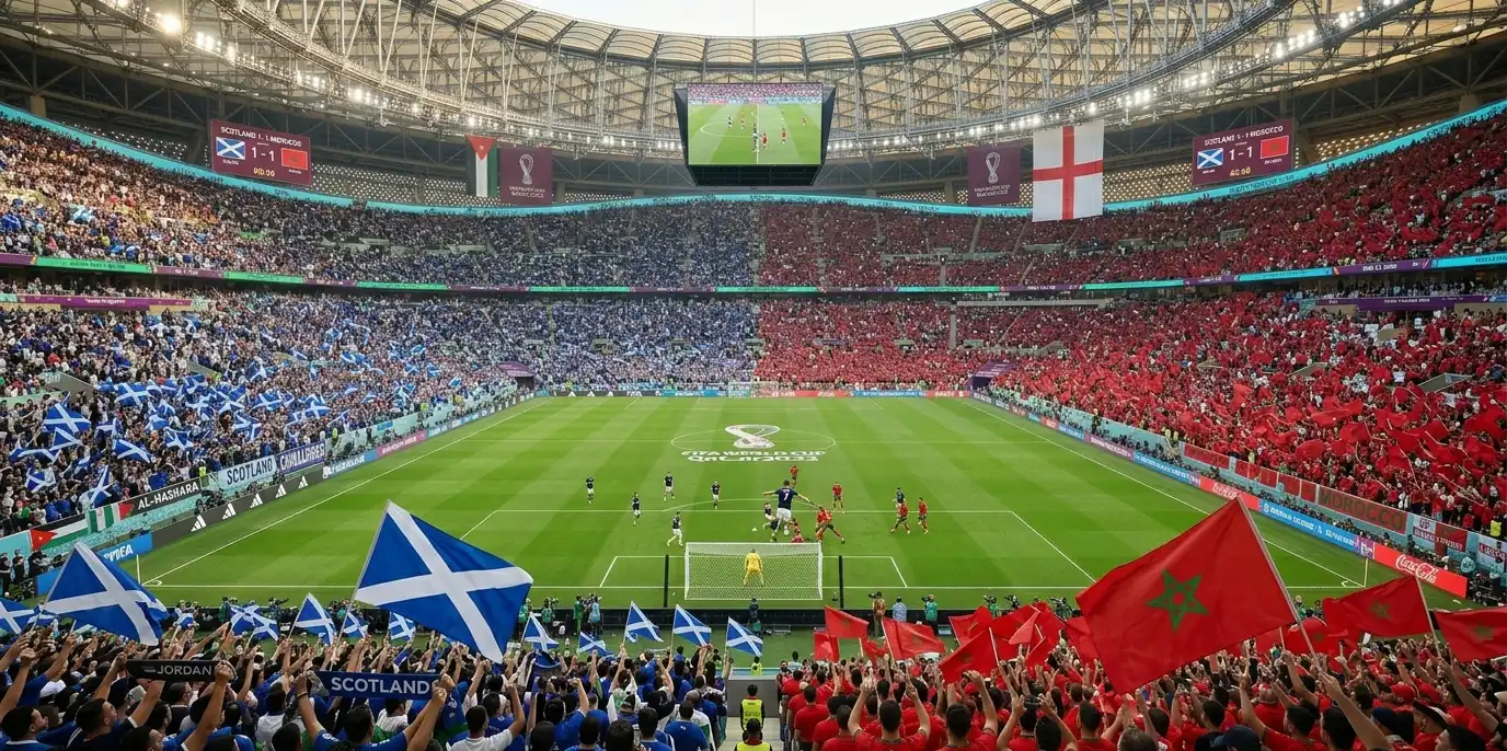 Zo Koop Je Schotland vs Marokko WK 2026 Kaarten background image
