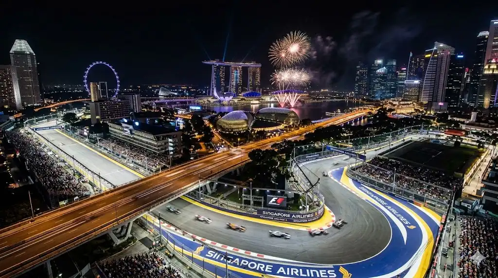 Hoe is Walkabout op de Singapore Grand Prix? background image
