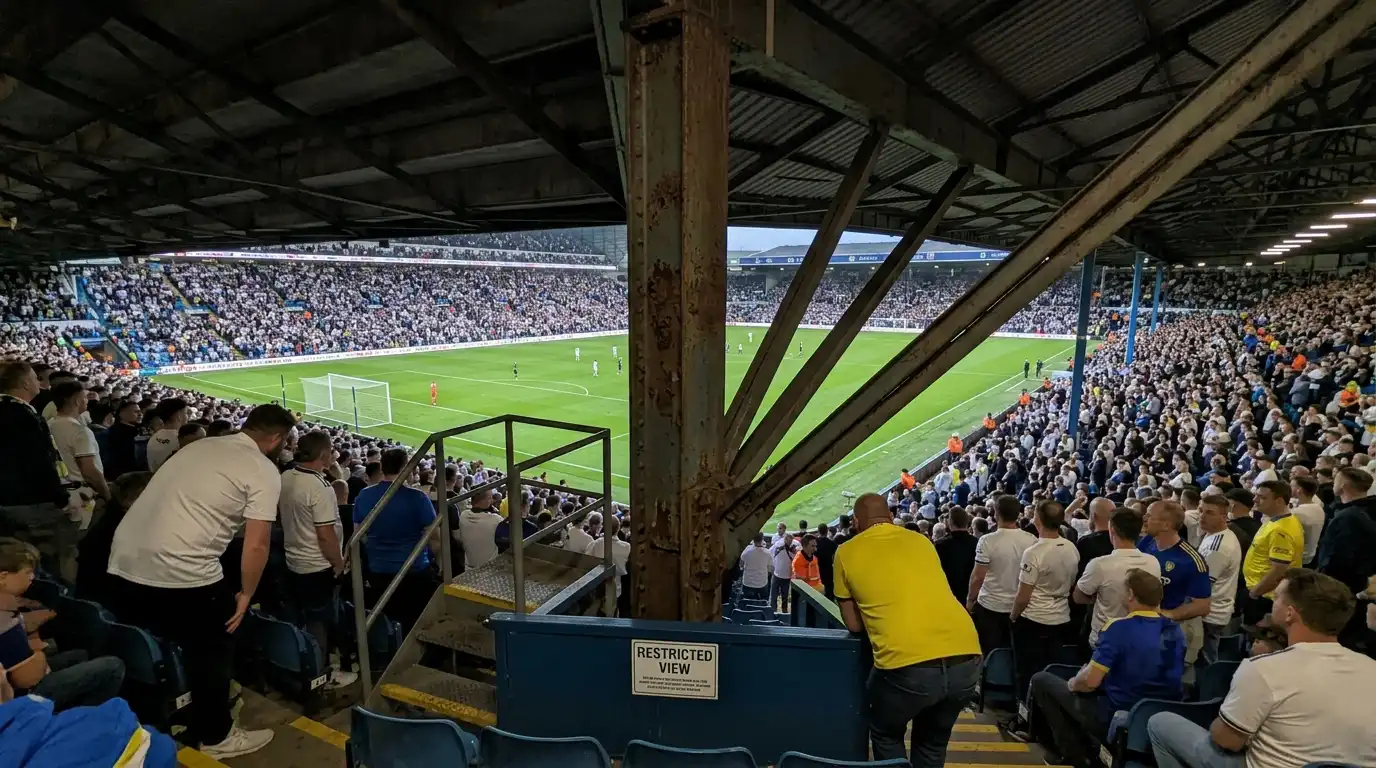 Slechtste plek om te zitten in Elland Road background image